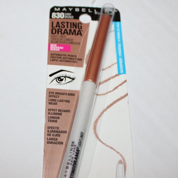 Maybelline Other - Maybelline New York 830 Shiny Bronze Lasting Drama Light Liner Eyeliner Pencil